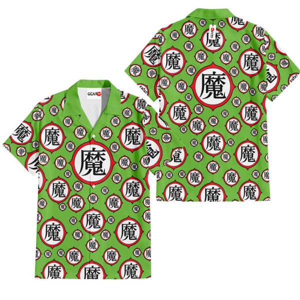 Dragonball King Piccolo Symbols Hawaiian Shirt, Summer Shirt For Men and Women Jezsport.com