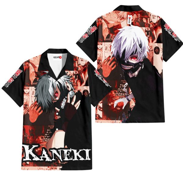 Ken Kaneki Hawaiian Shirt, Summer Shirt For Men and Women Jezsport.com