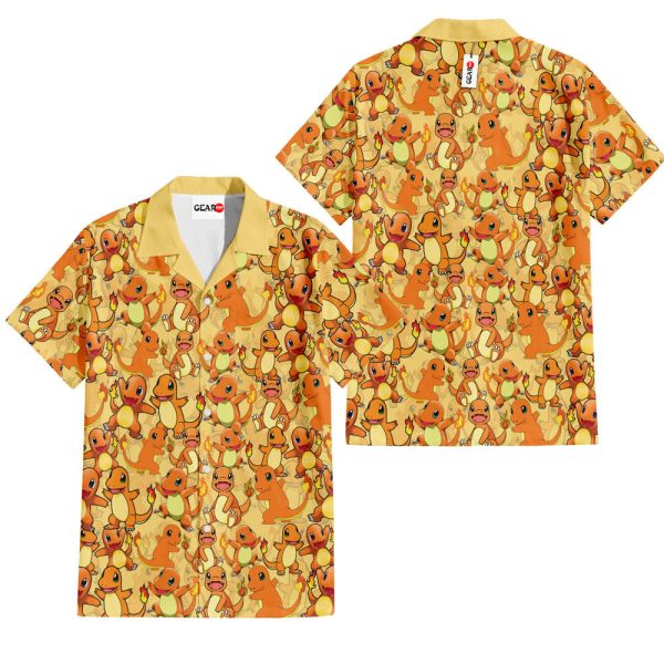 Pokemon Charmander Hawaiian Shirt, Summer Shirt For Men and Women Jezsport.com