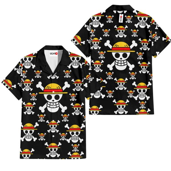 Monkey D. Luffy Symbols Hawaiian Shirt, Summer Shirt For Men and Women Jezsport.com