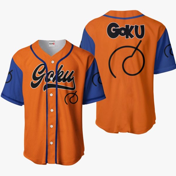 Dragonball Goku Whis Symbol Baseball Jersey For Men and Women Jezsport.com