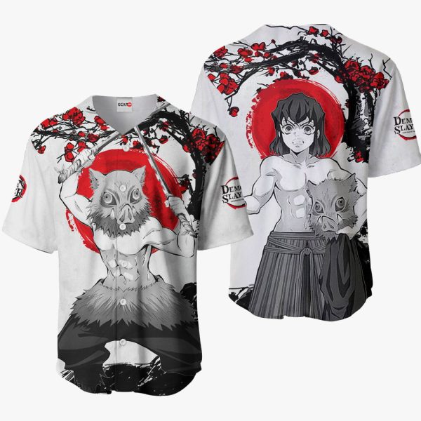 Anime Inosuke Baseball Jersey For Men and Women Jezsport.com