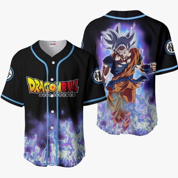 Goku Ultra Instinct Baseball Jersey For Men and Women Jezsport.com