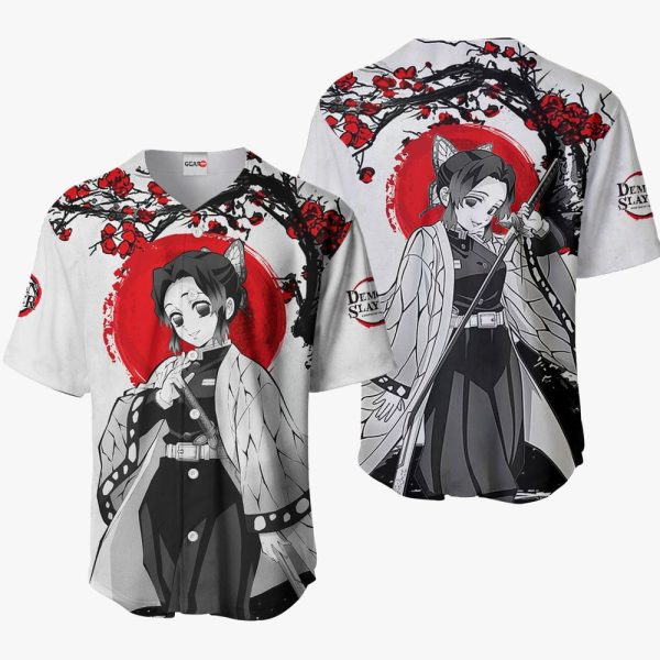 Anime Shinobu Kocho Baseball Jersey For Men and Women Jezsport.com