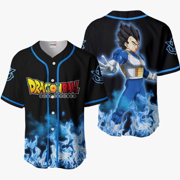 Anime Vegeta Baseball Jersey For Men and Women Jezsport.com