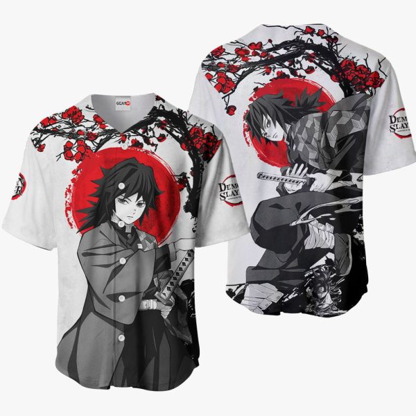 Anime Giyuu Tomioka Baseball Jersey For Men and Women Jezsport.com