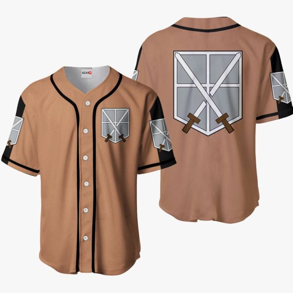 Anime Training Corps Baseball Jersey For Men and Women Jezsport.com