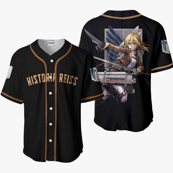 Anime Historia Reiss Baseball Jersey For Men and Women Jezsport.com