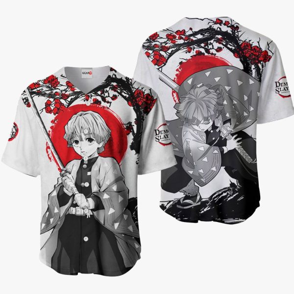 Anime Zenitsu Baseball Jersey For Men and Women Jezsport.com