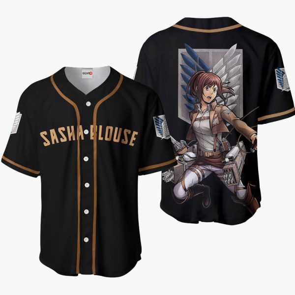 Anime Sasha Blouse Baseball Jersey For Men and Women Jezsport.com