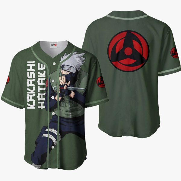 Anime Kakashi Hatake Baseball Jersey For Men and Women Jezsport.com