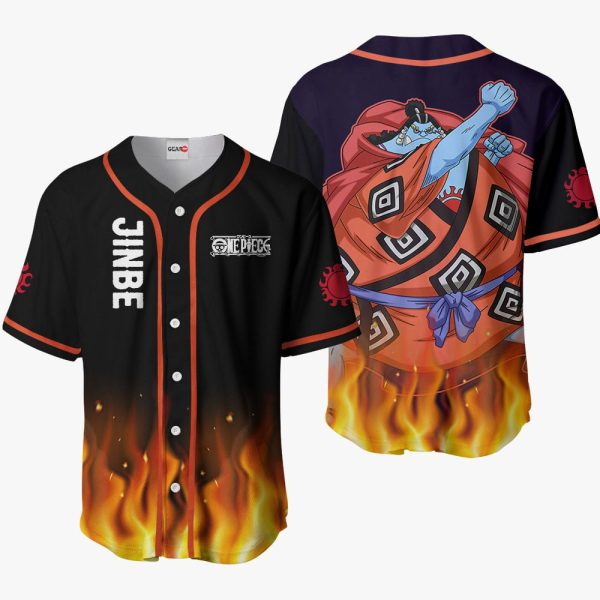 Anime Jinbe Baseball Jersey For Men and Women Jezsport.com