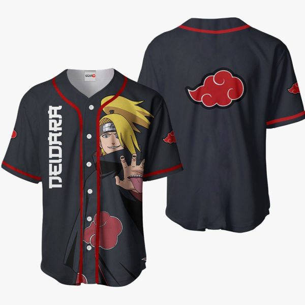 Anime Deidara Baseball Jersey For Men and Women Jezsport.com