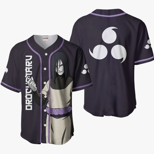 Anime Orochimaru Baseball Jersey For Men and Women Jezsport.com