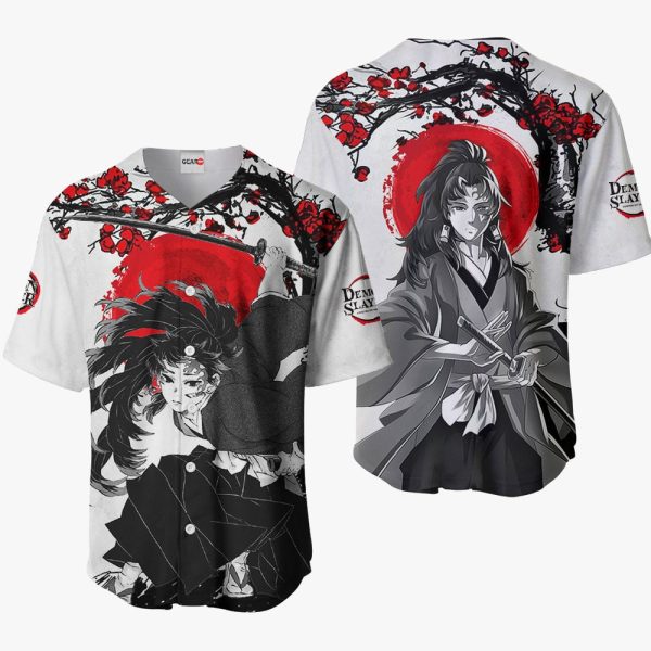 Anime Yoriichi Tsugikuni Baseball Jersey For Men and Women Jezsport.com