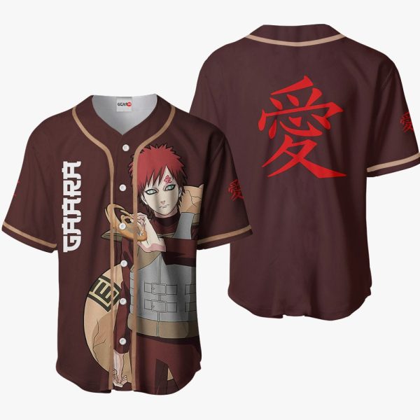 Anime Gaara Baseball Jersey For Men and Women Jezsport.com