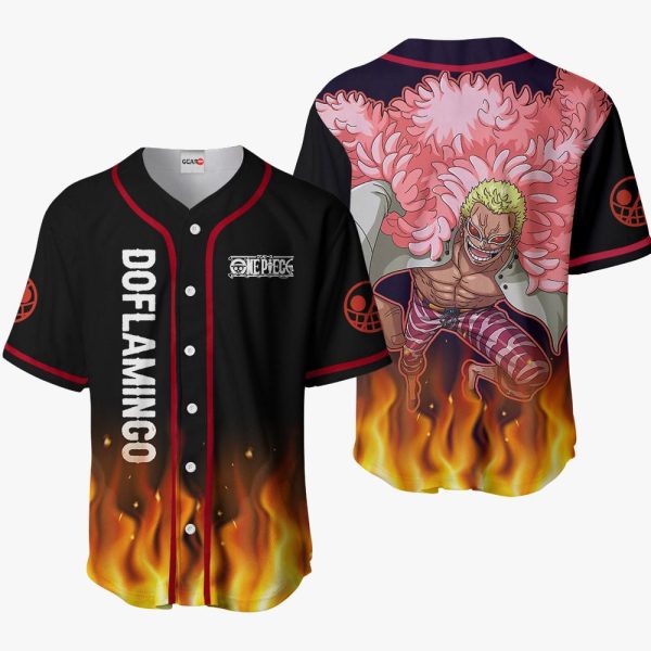 Anime Donquixote Doflamingo Baseball Jersey For Men and Women Jezsport.com