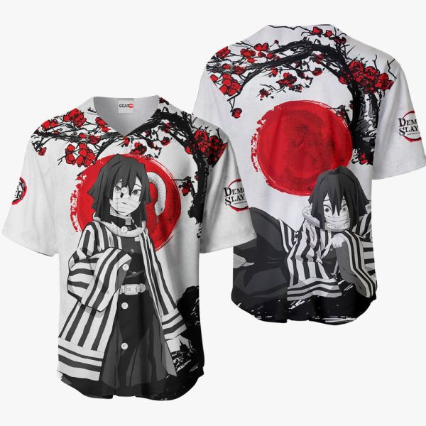 Anime Obanai Iguro Baseball Jersey For Men and Women Jezsport.com