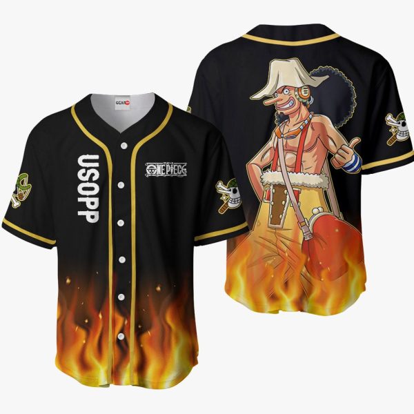 Anime Usopp Baseball Jersey For Men and Women Jezsport.com