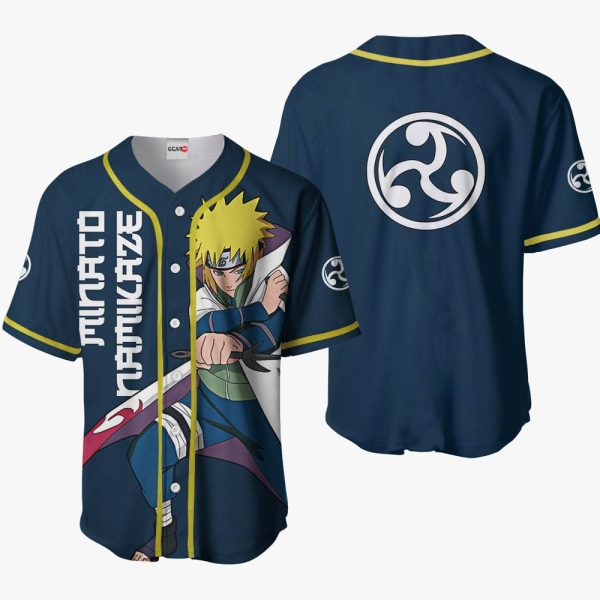 Anime Minato Namikaze Baseball Jersey For Men and Women Jezsport.com