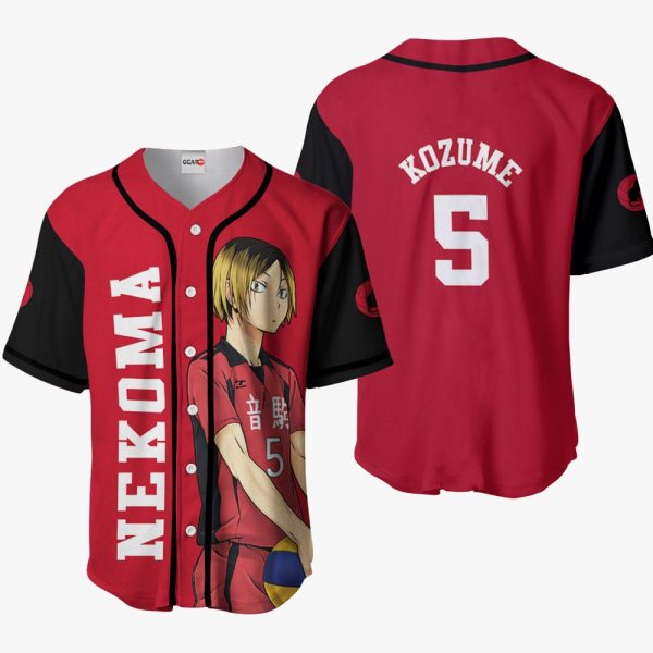 Anime Kenma Kozume Baseball Jersey For Men and Women Jezsport.com