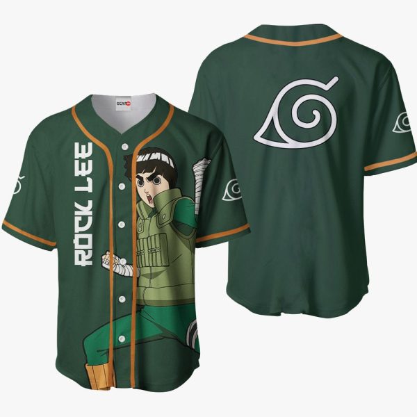 Anime Rock Lee Baseball Jersey For Men and Women Jezsport.com