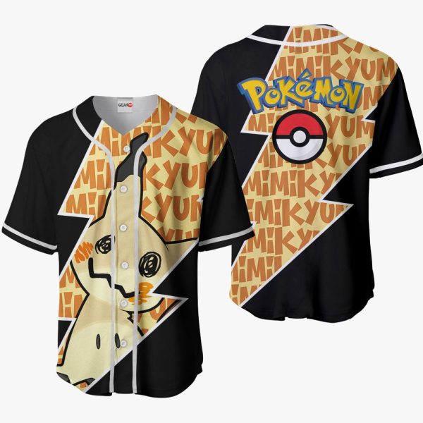 Anime Mimikyu Baseball Jersey For Men and Women Jezsport.com