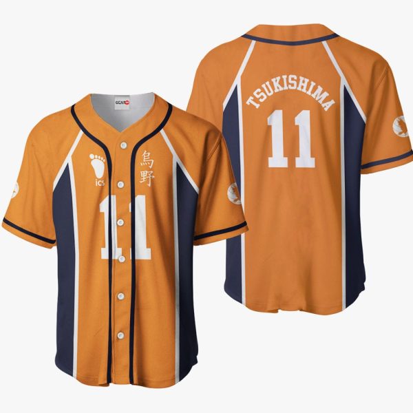 Anime Kei Tsukishima Baseball Jersey For Men and Women Jezsport.com