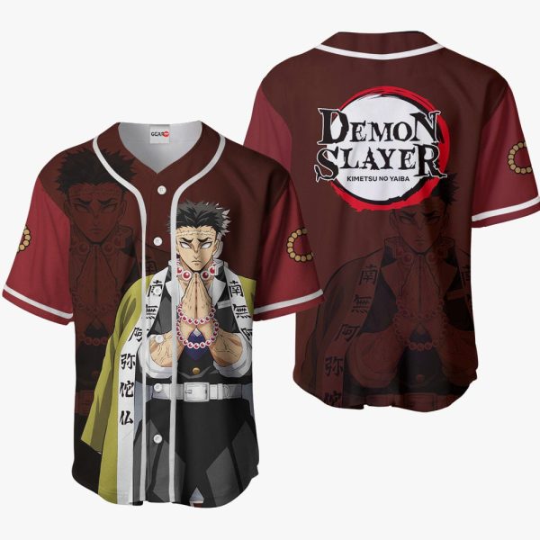 Anime Gyomei Himejima Baseball Jersey For Men and Women Jezsport.com