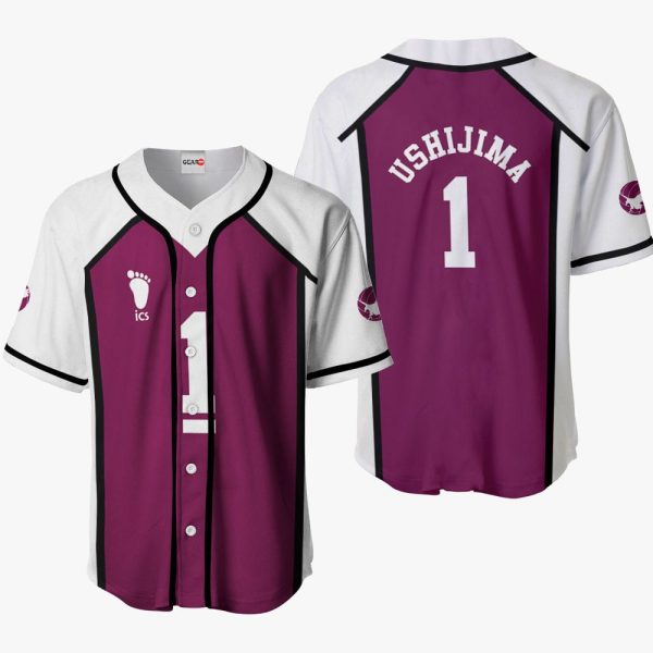 Anime Wakatoshi Ushijima Baseball Jersey For Men and Women Jezsport.com