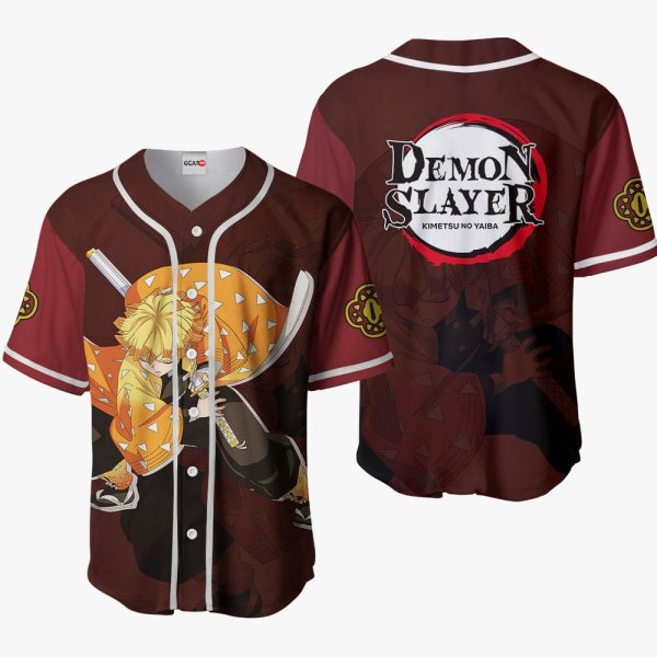 Anime Zenitsu Baseball Jersey For Men and Women Jezsport.com