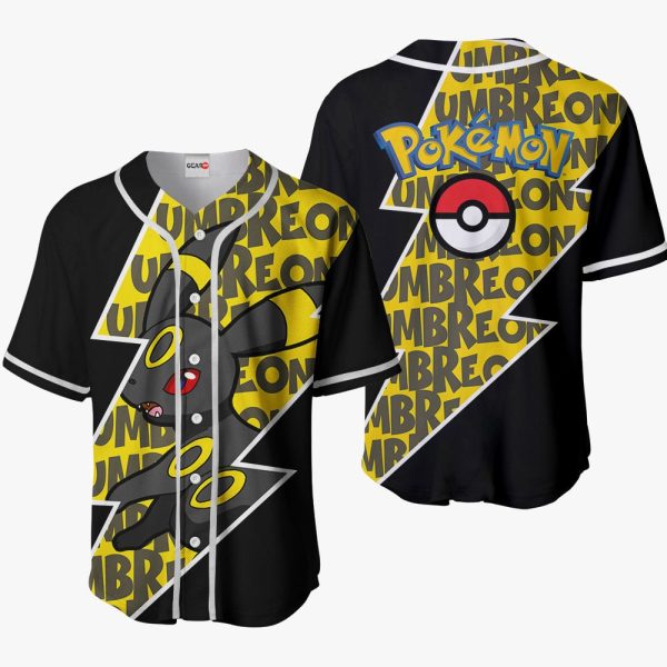 Anime Umbreon Baseball Jersey For Men and Women Jezsport.com