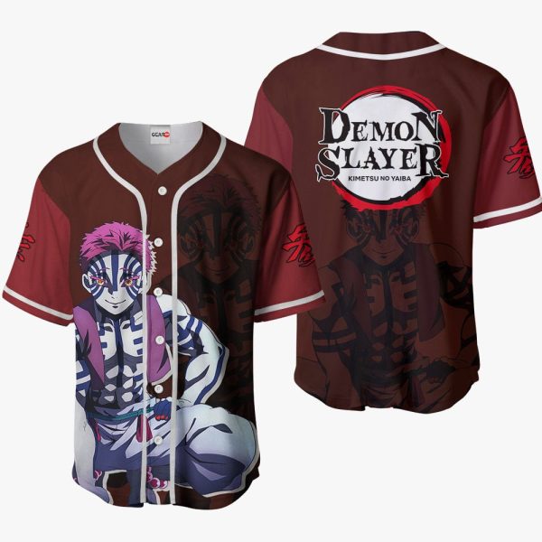 Anime Akaza Baseball Jersey For Men and Women Jezsport.com