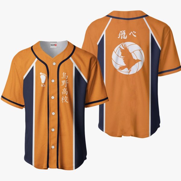 Anime Karasuno Baseball Jersey For Men and Women Jezsport.com