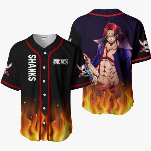 Anime Shanks Baseball Jersey For Men and Women Jezsport.com