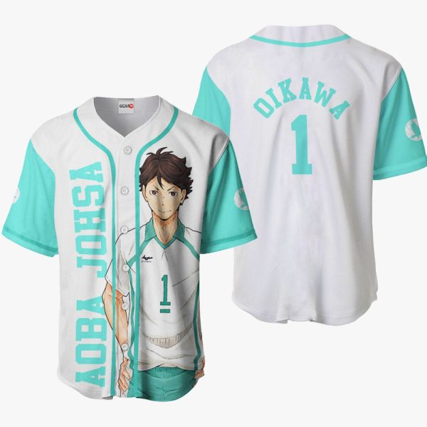 Anime Tooru Oikawa Baseball Jersey For Men and Women Jezsport.com