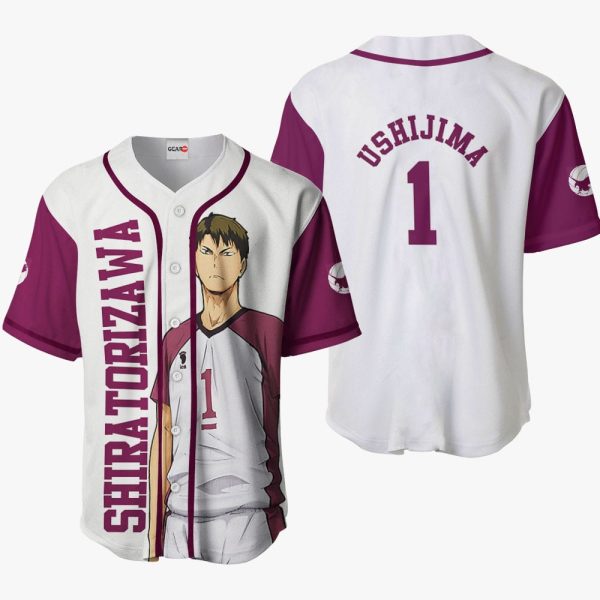 Anime Wakatoshi Ushijima Baseball Jersey For Men and Women Jezsport.com