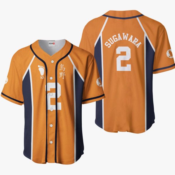 Anime Koushi Sugawara Baseball Jersey For Men and Women Jezsport.com