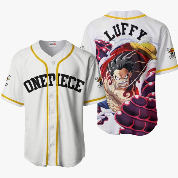 Anime Luffy Gear 4 Baseball Jersey For Men and Women Jezsport.com