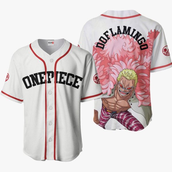 Anime Donquixote Doflamingo Baseball Jersey For Men and Women Jezsport.com