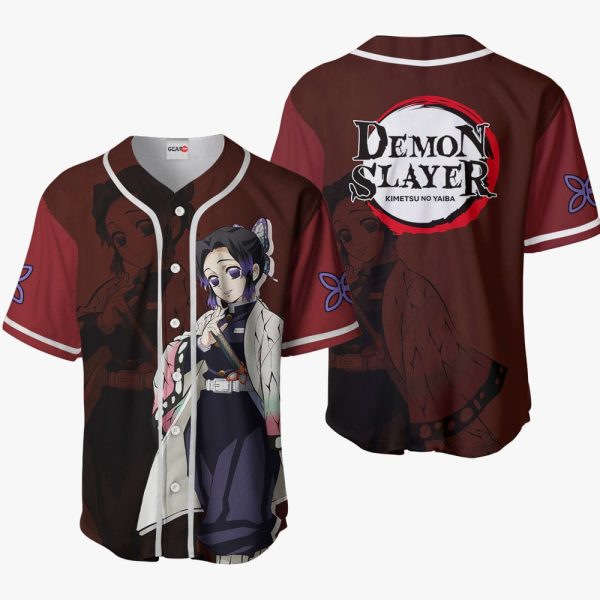 Anime Shinobu Kocho Baseball Jersey For Men and Women Jezsport.com