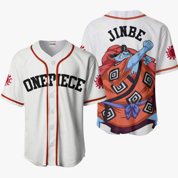 Anime Jinbe Baseball Jersey For Men and Women Jezsport.com