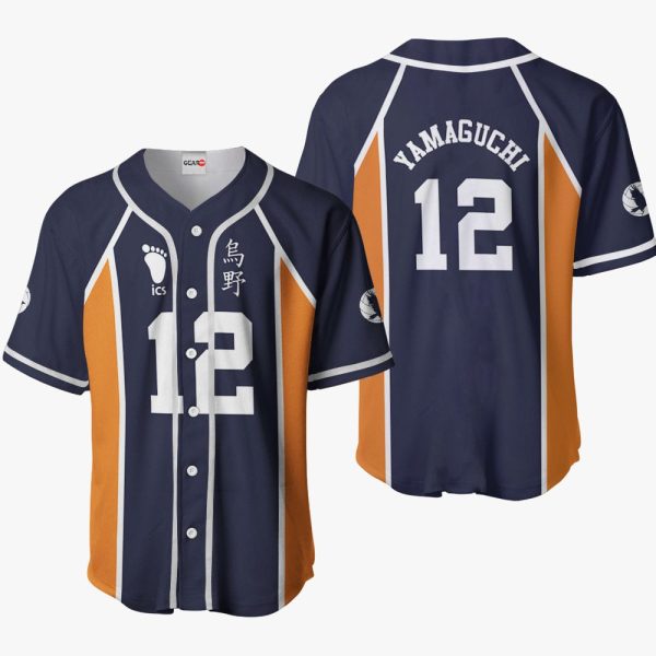 Anime Tadashi Yamaguchi Baseball Jersey For Men and Women Jezsport.com