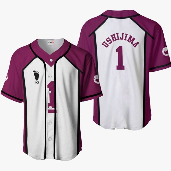 Anime Wakatoshi Ushijima Baseball Jersey For Men and Women Jezsport.com