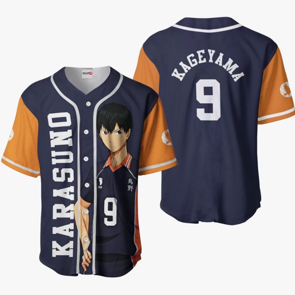 Anime Tobio Kageyama Baseball Jersey For Men and Women Jezsport.com