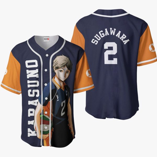 Anime Koushi Sugawara Baseball Jersey For Men and Women Jezsport.com