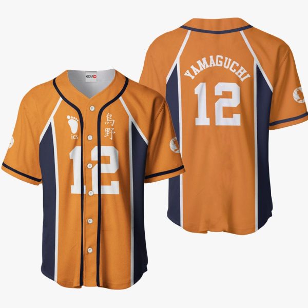 Anime Tadashi Yamaguchi Baseball Jersey For Men and Women Jezsport.com