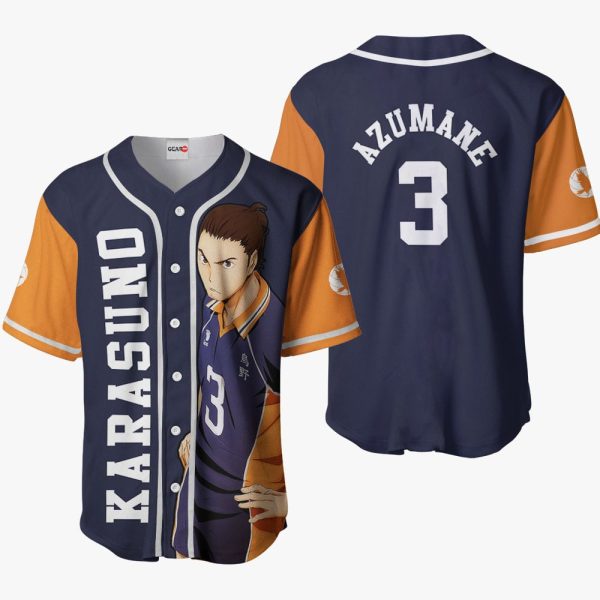 Anime Asahi Azumane Baseball Jersey For Men and Women Jezsport.com