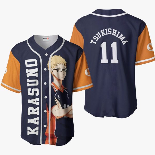 Anime Kei Tsukishima Baseball Jersey For Men and Women Jezsport.com