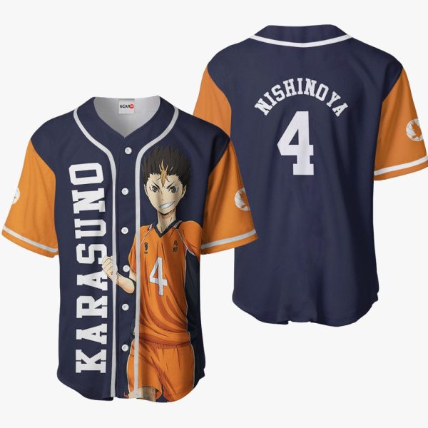 Anime Yuu Nishinoya Baseball Jersey For Men and Women Jezsport.com